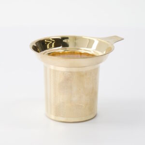 Tea Strainer Stainless Steel Gold