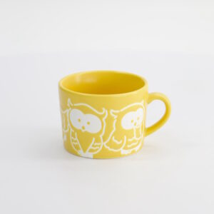 Kawaii Owl Mug Yellow