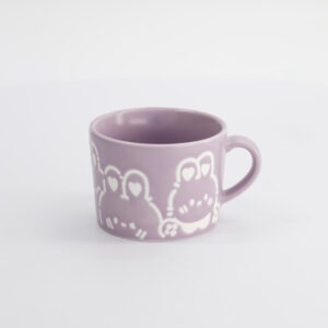 Kawaii Rabbit Mug Purple