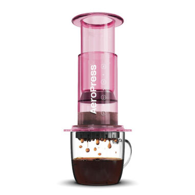 Aeropress Clear Pink