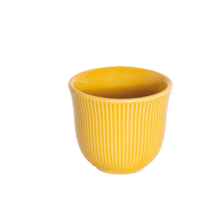 Embossed Tasting Cup Yellow 80ml