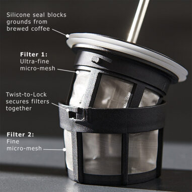 Espro P0 Ultralight Travel Gunmetal Grey - Afbeelding 3